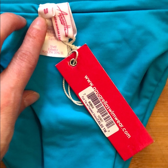 Aquarella bikini in bright blue - Picture 2 of 4